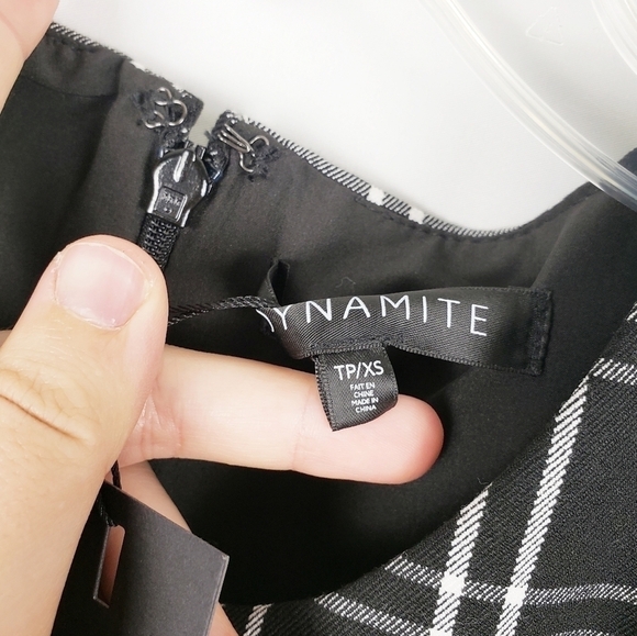 DYNAMITE fitted scuba dress - Picture 5 of 6